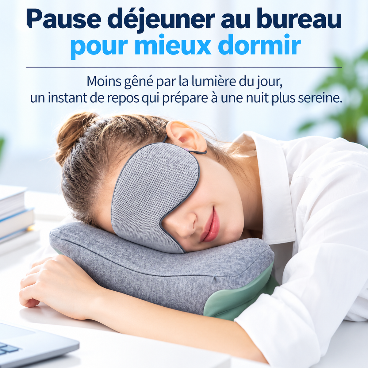 Masque yeux soie glacée double face – vue 6