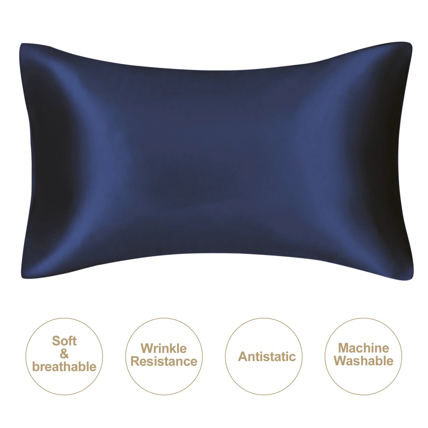 Soft and silky satin pillowcase