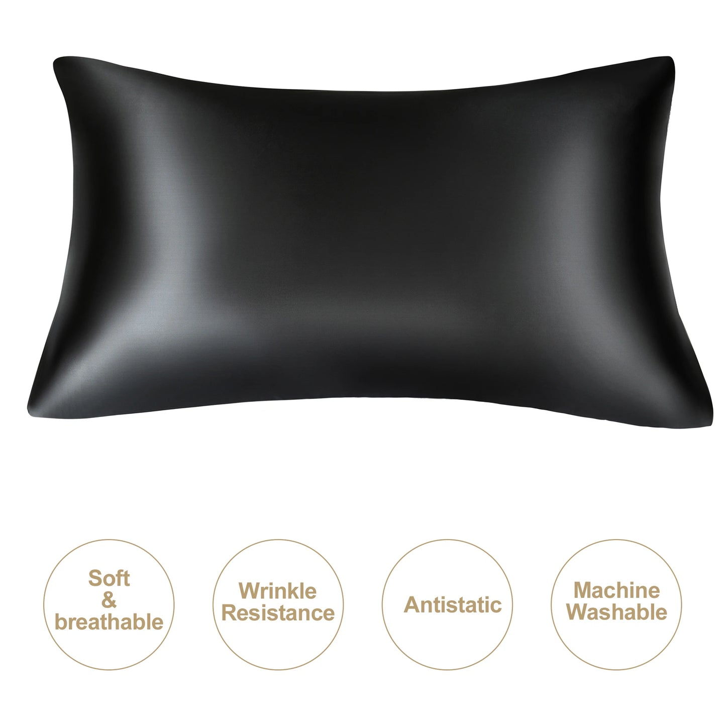 Soft and silky satin pillowcase