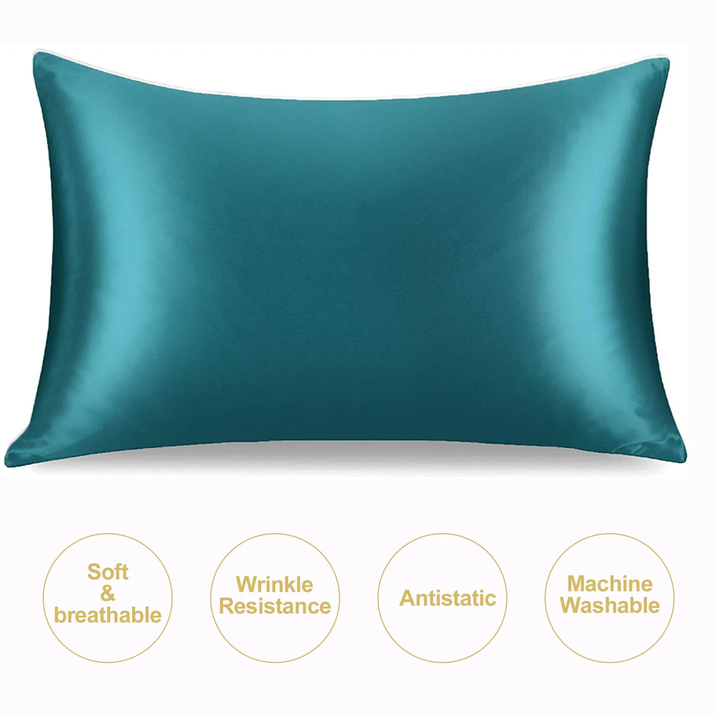 Soft and silky satin pillowcase