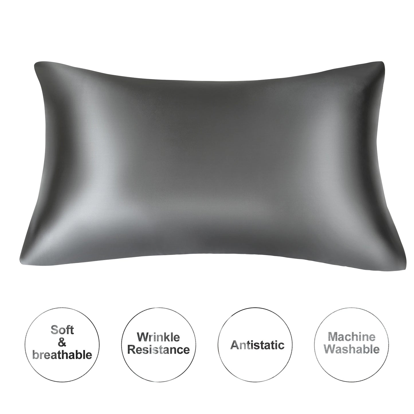 Soft and silky satin pillowcase