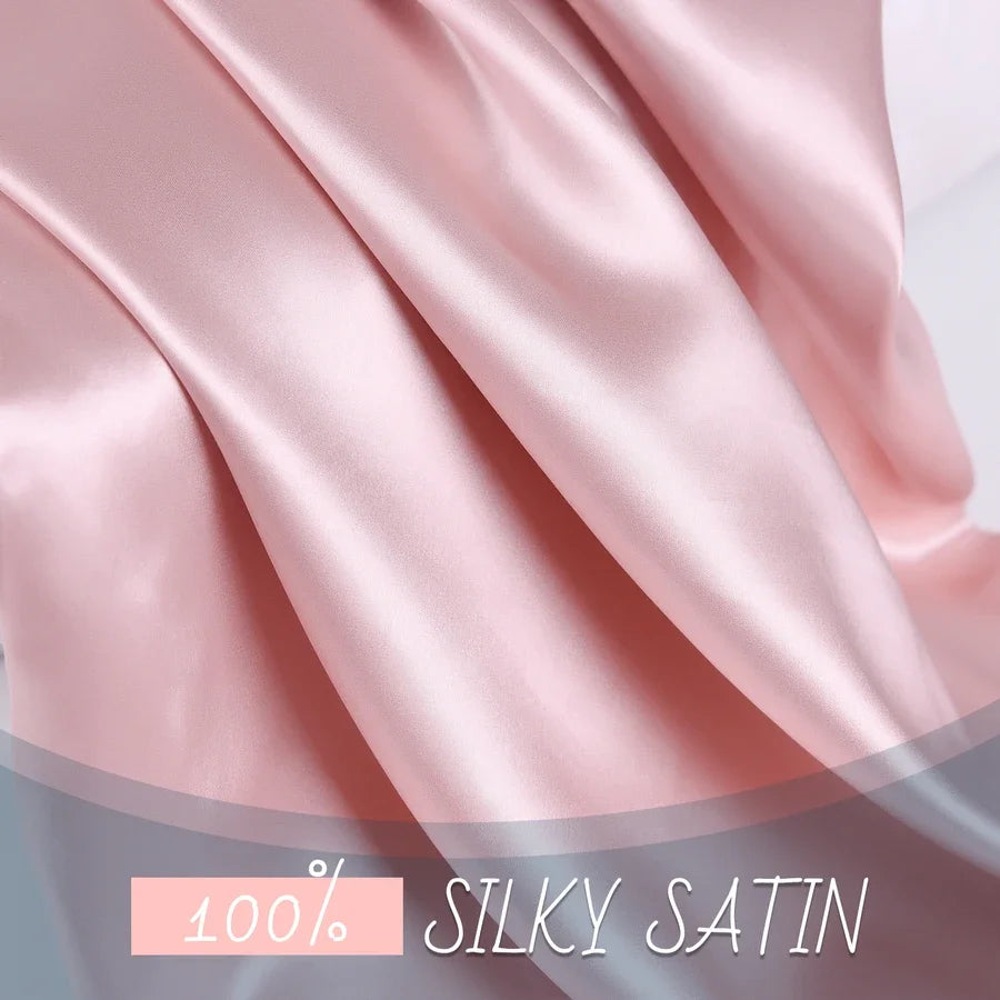 Soft and silky satin pillowcase