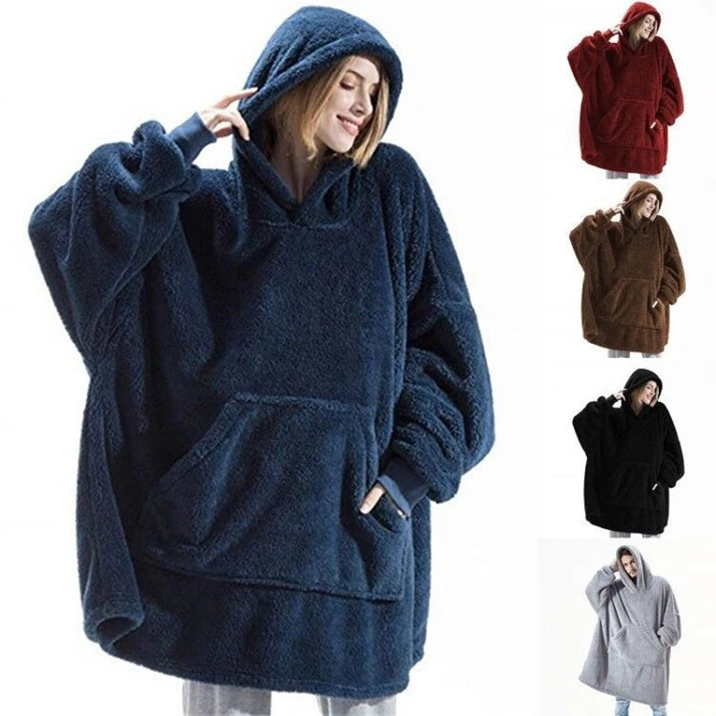 Plaid - hooded sweatshirt