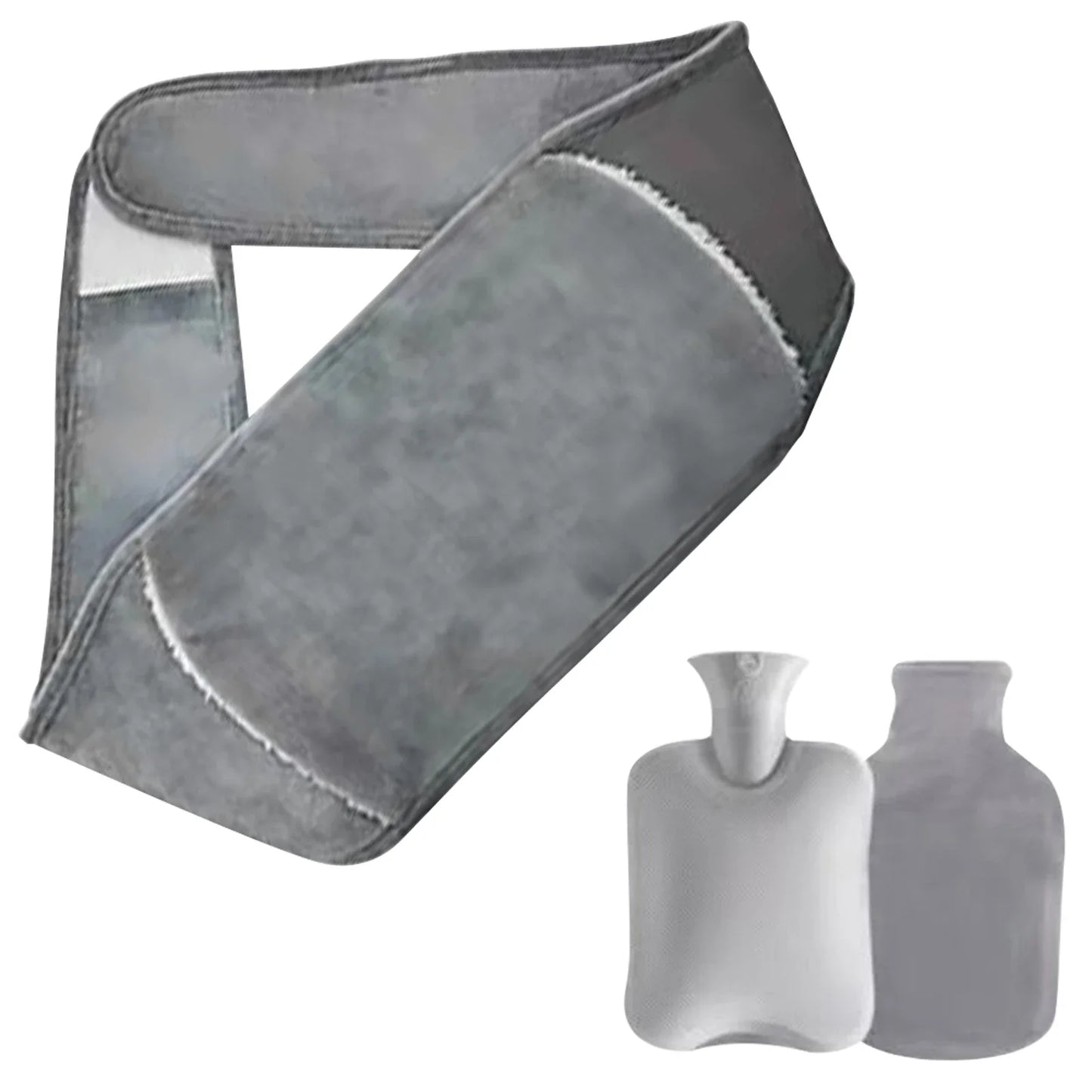 Hot water bottle belt with cover