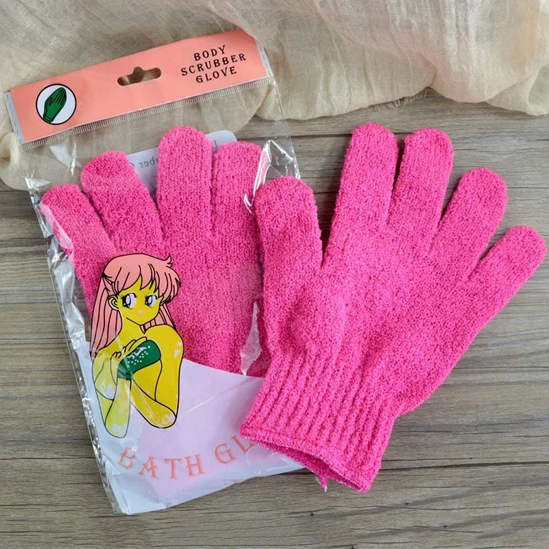 Gant exfoliant loofah – Nettoyage profond et douceur naturelle