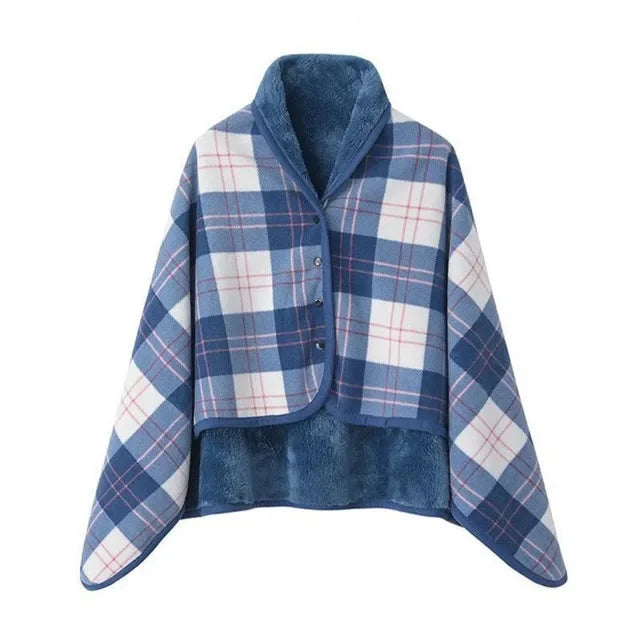Cape - Warm and cozy blanket with buttons