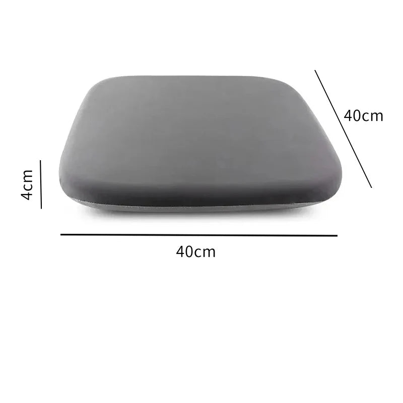 Ergonomic cushion with memory foam