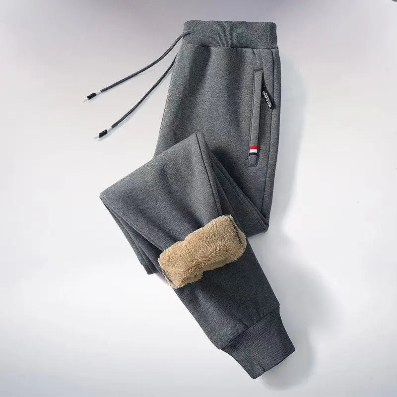 Pantalon jogging homme hiver – Molleton polaire chaud et confortable