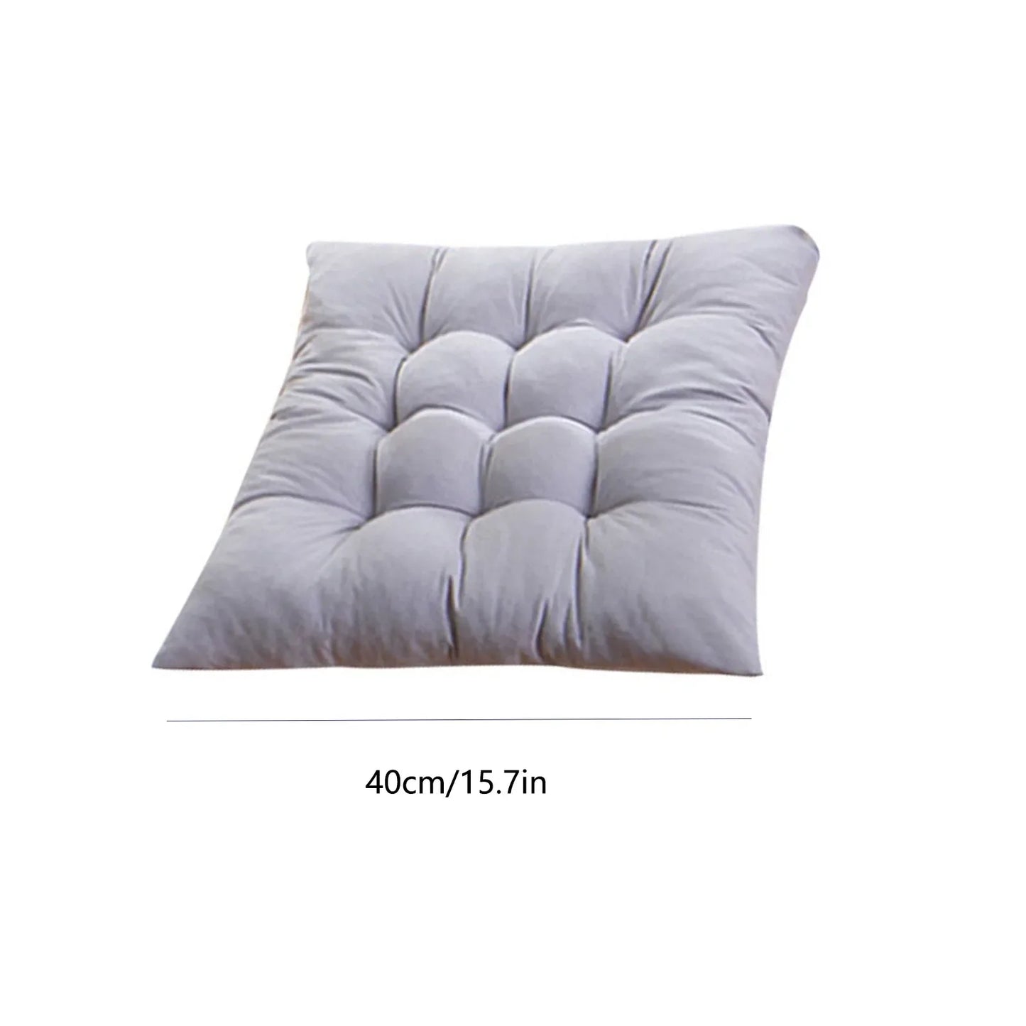 Non-slip square seat cushion