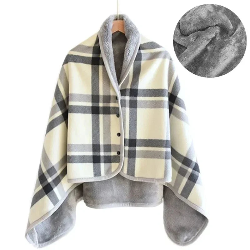 Cape - Warm and cozy blanket with buttons