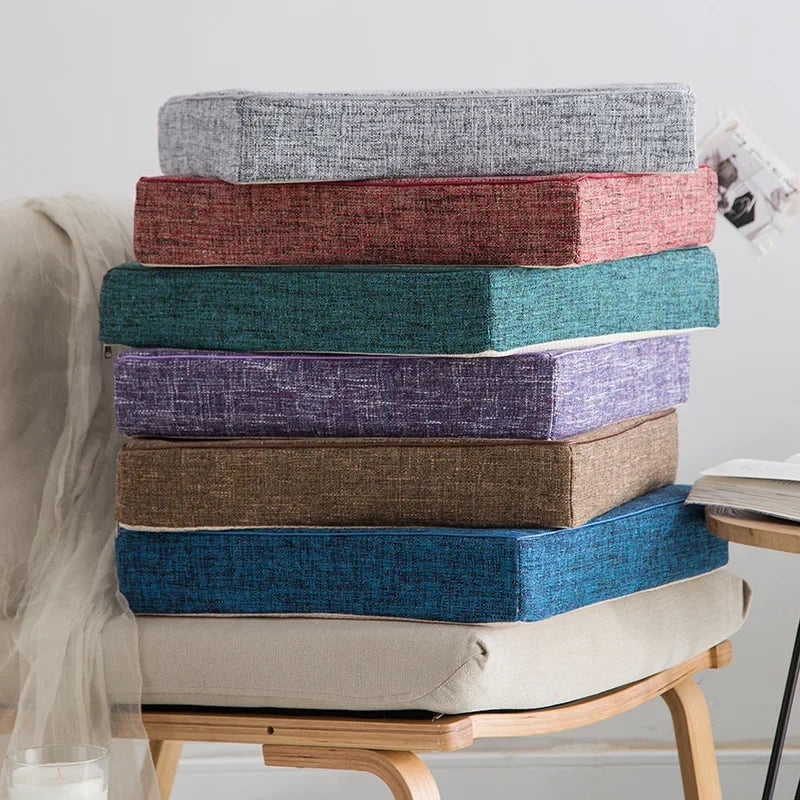 Coussin de sol carré style tatami – Confort, simplicité et esprit zen