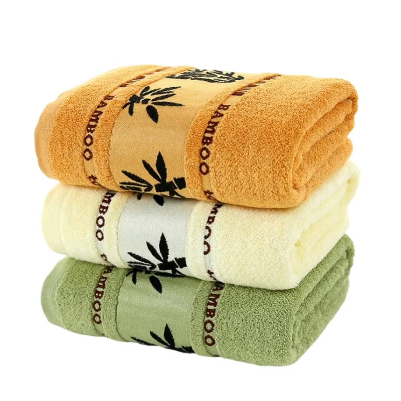 Bamboo Fiber Towel Set – Soft, Absorbent & Luxurious