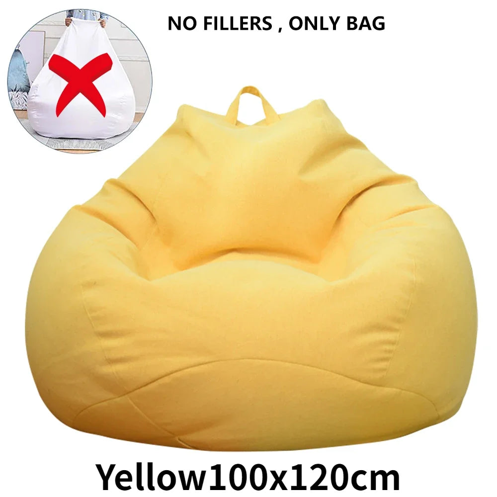 Giant beanbag cover without filling