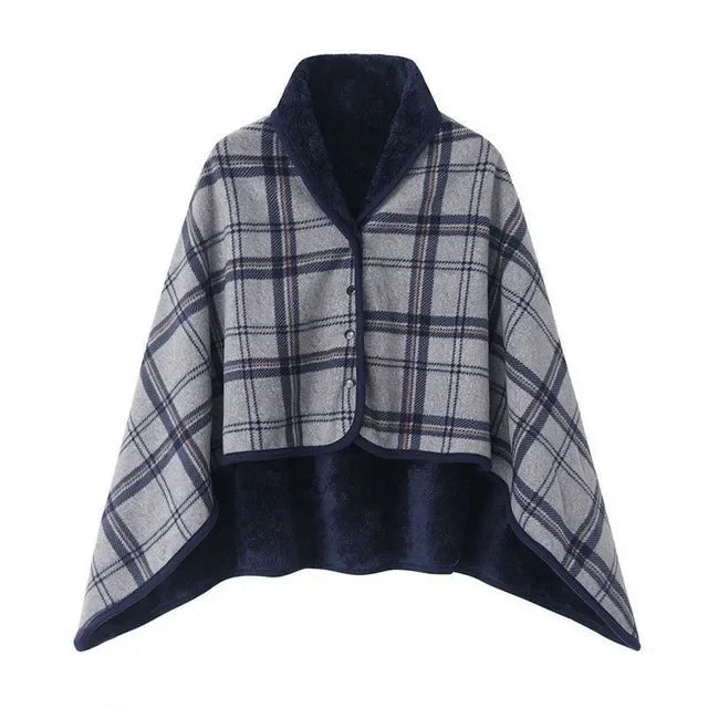 Cape - Warm and cozy blanket with buttons
