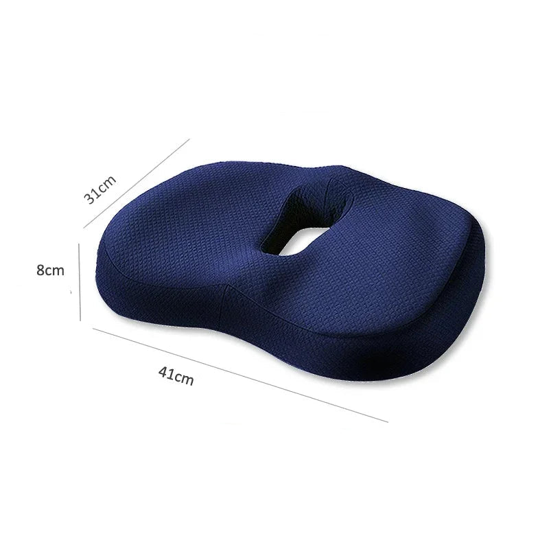 Confort ergonomique pour le dos et les hanches avec ce duo coussin mémoire de forme
