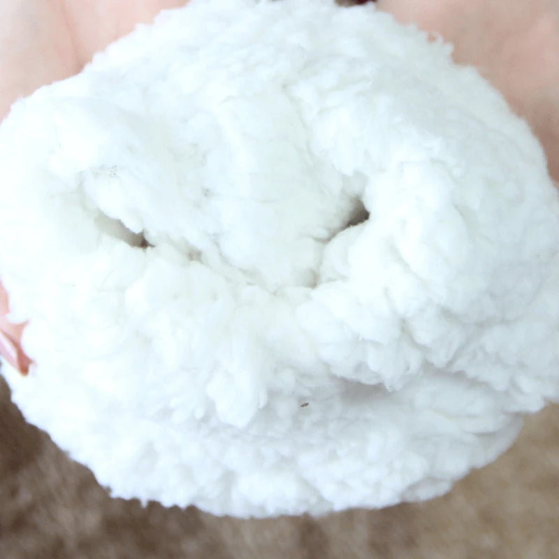 Thick, non-slip thermal slippers