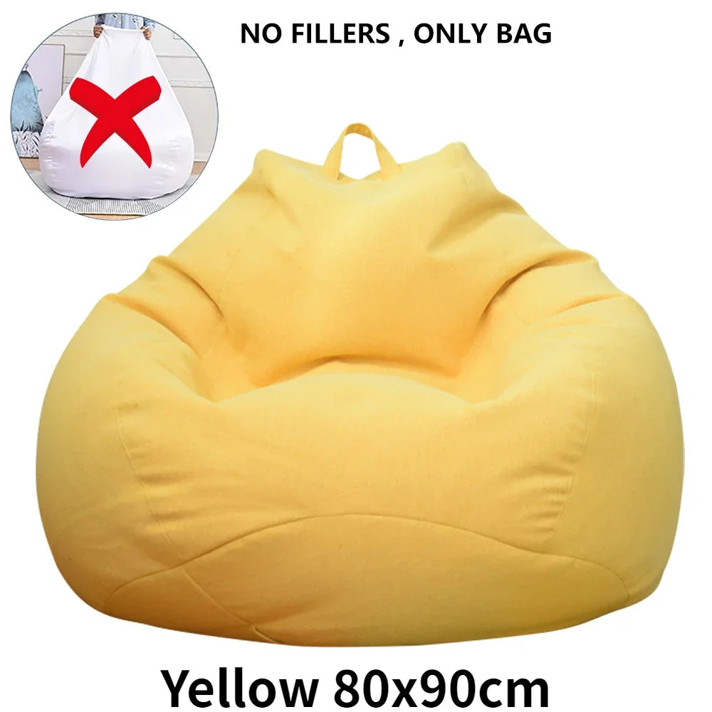 Giant beanbag cover without filling