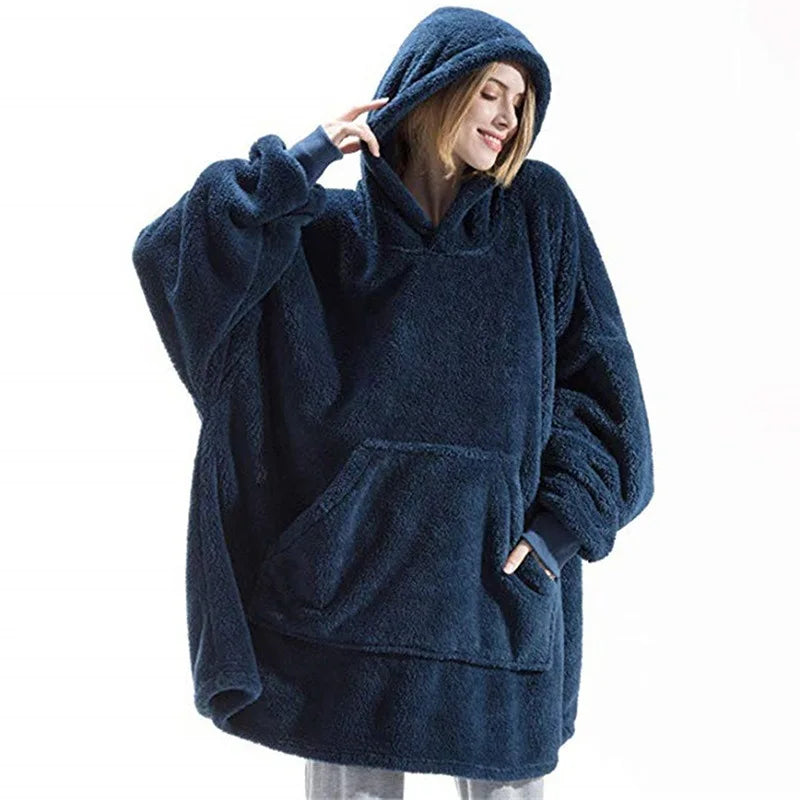 Plaid - hooded sweatshirt