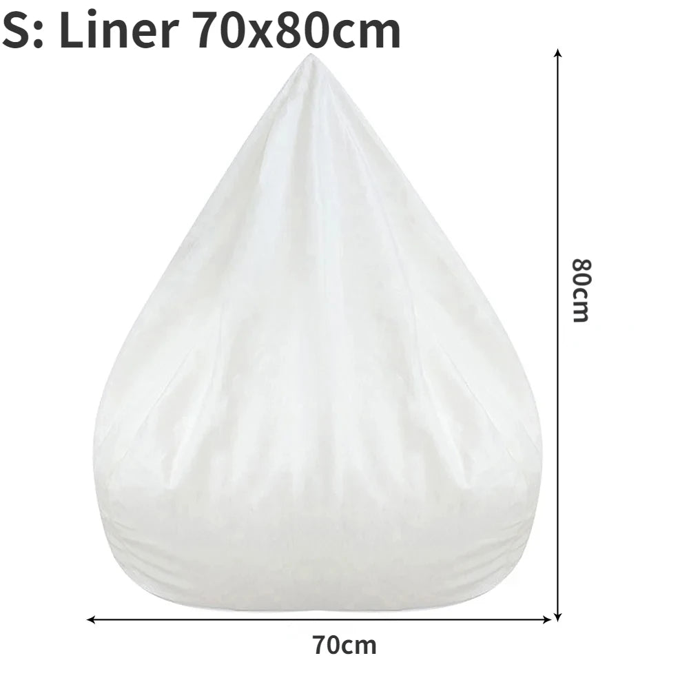 Giant beanbag cover without filling
