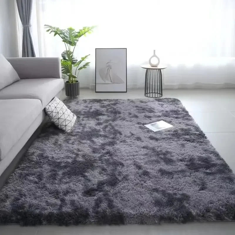 Tapis ultra doux antidérapant et lavable pour salon et chambre