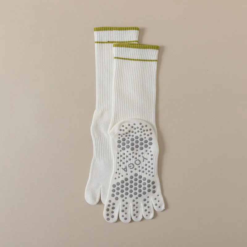 Five Toe Non-Slip Yoga Socks