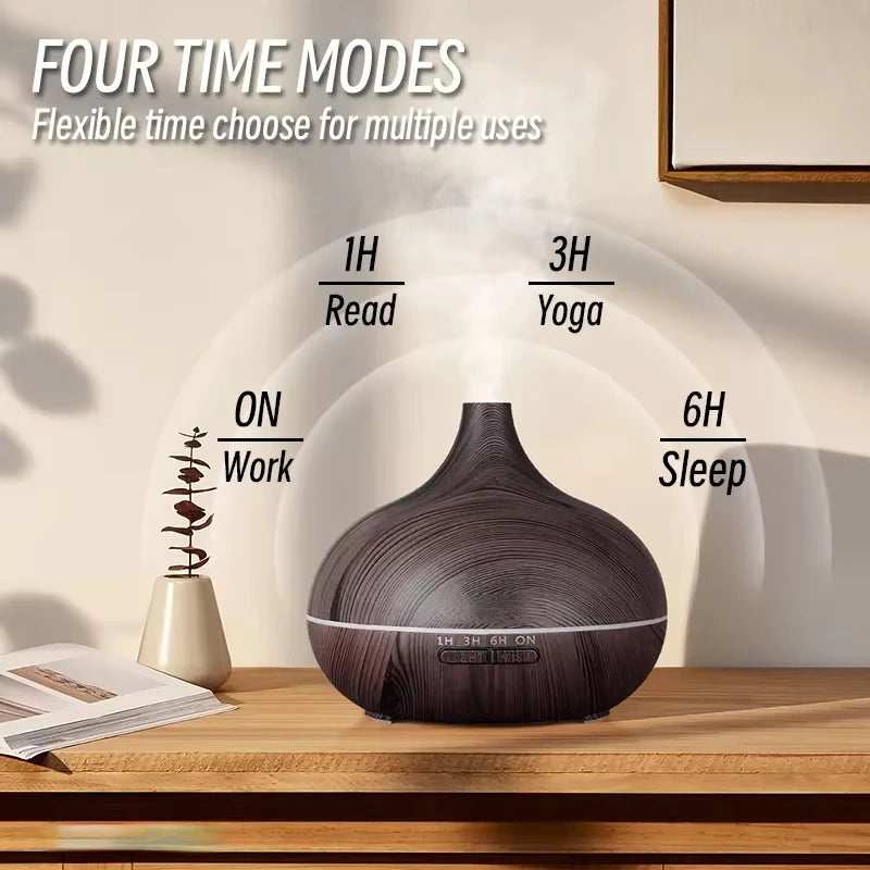 Essential oil diffuser and air humidifier