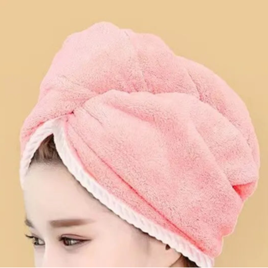 Absorbent and quick-drying hair towel