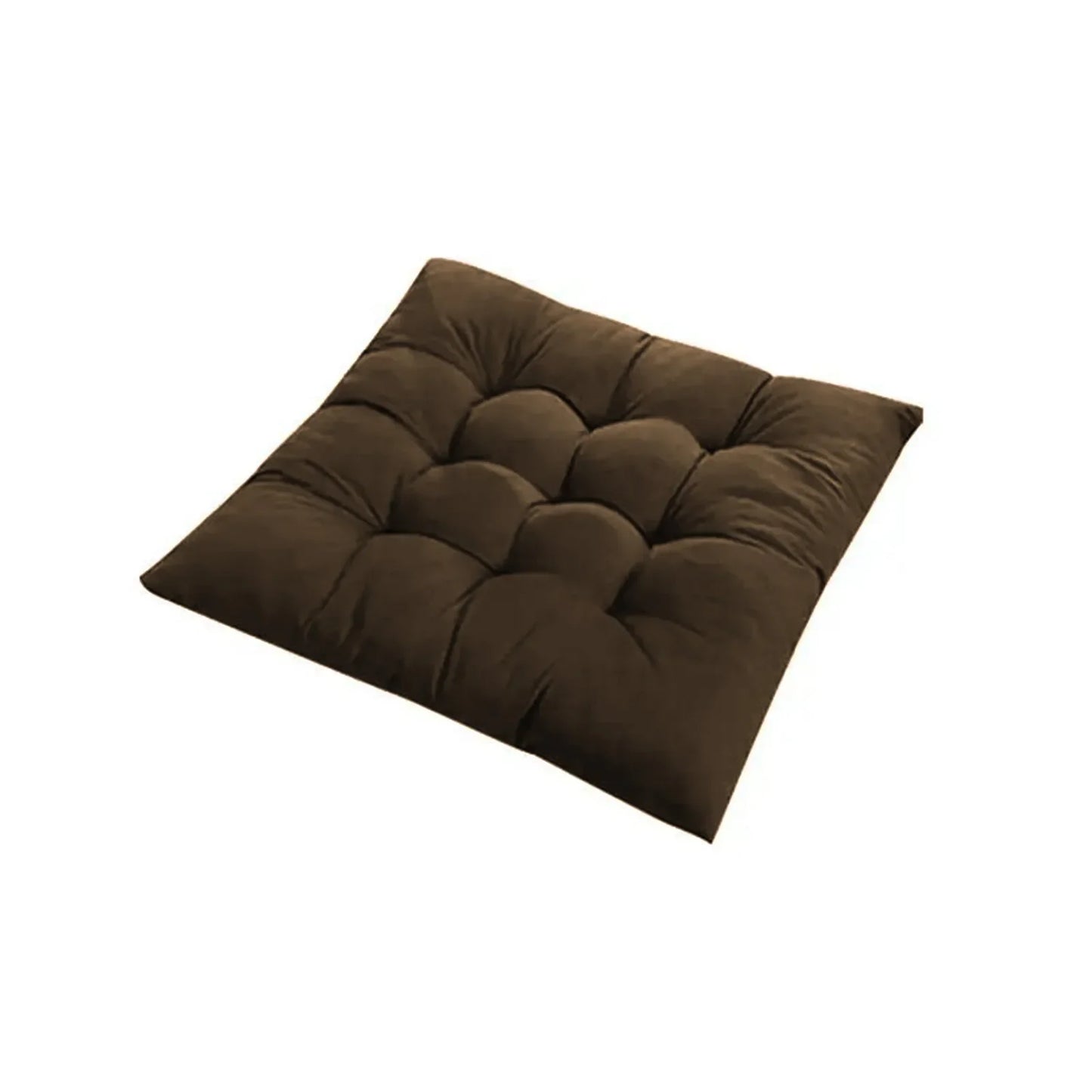 Non-slip square seat cushion