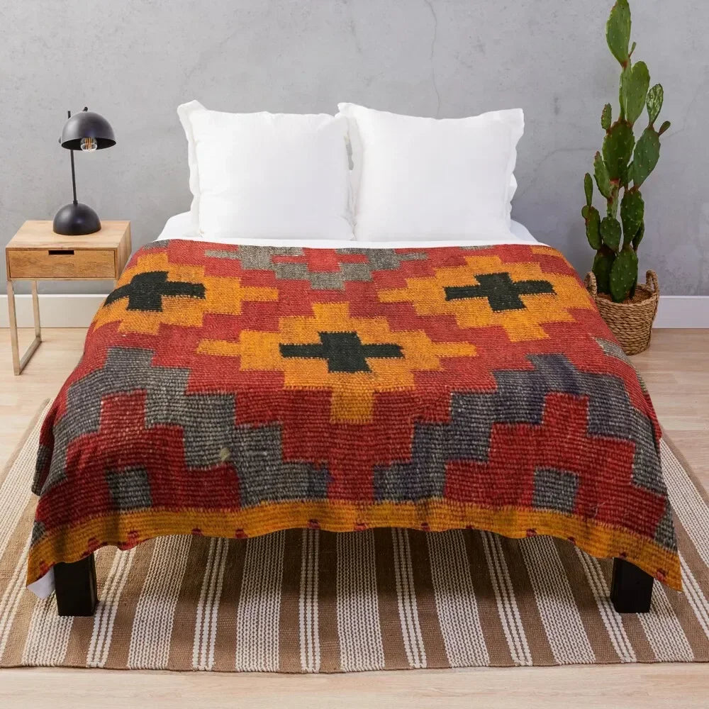 Navajo pattern bohemian bedspread