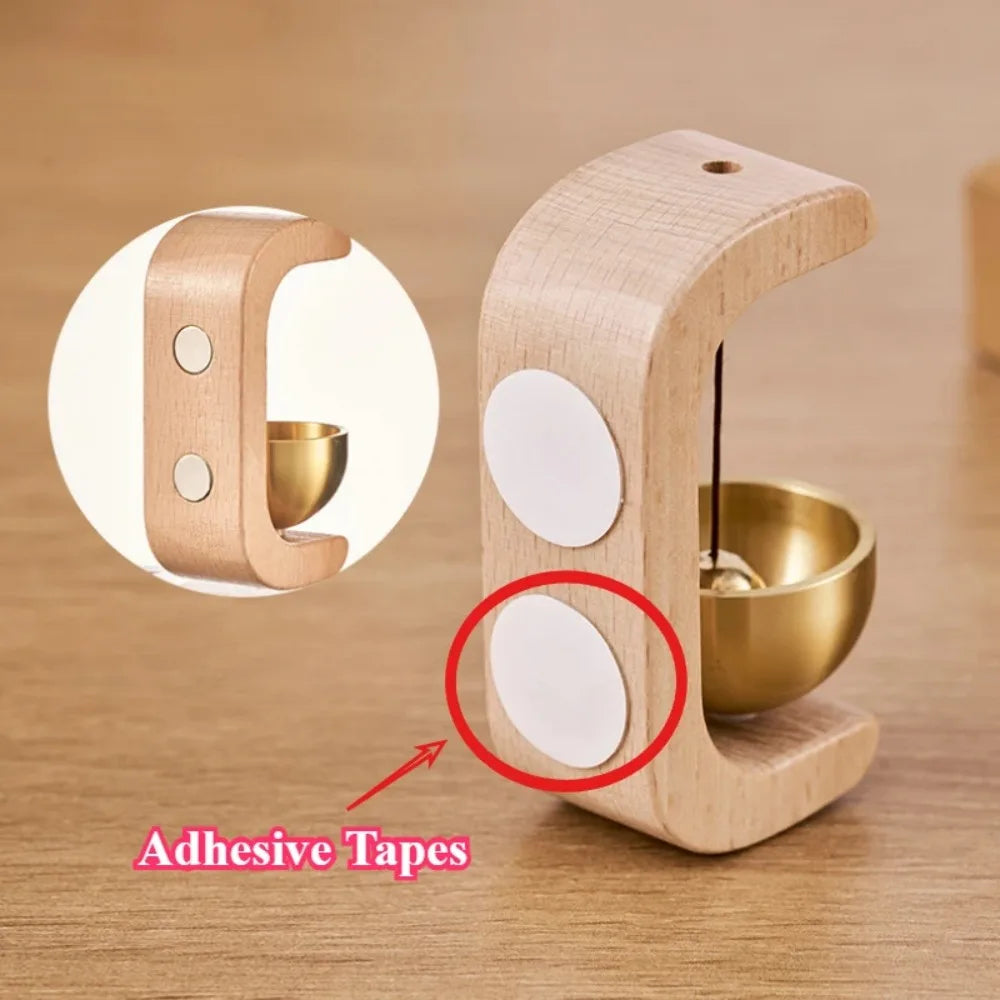 Wooden door chime