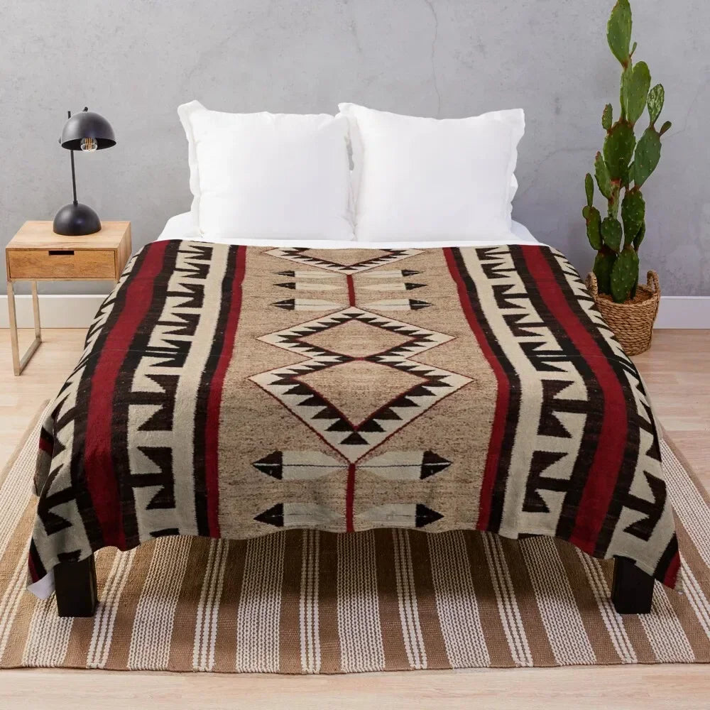 Navajo pattern bohemian bedspread