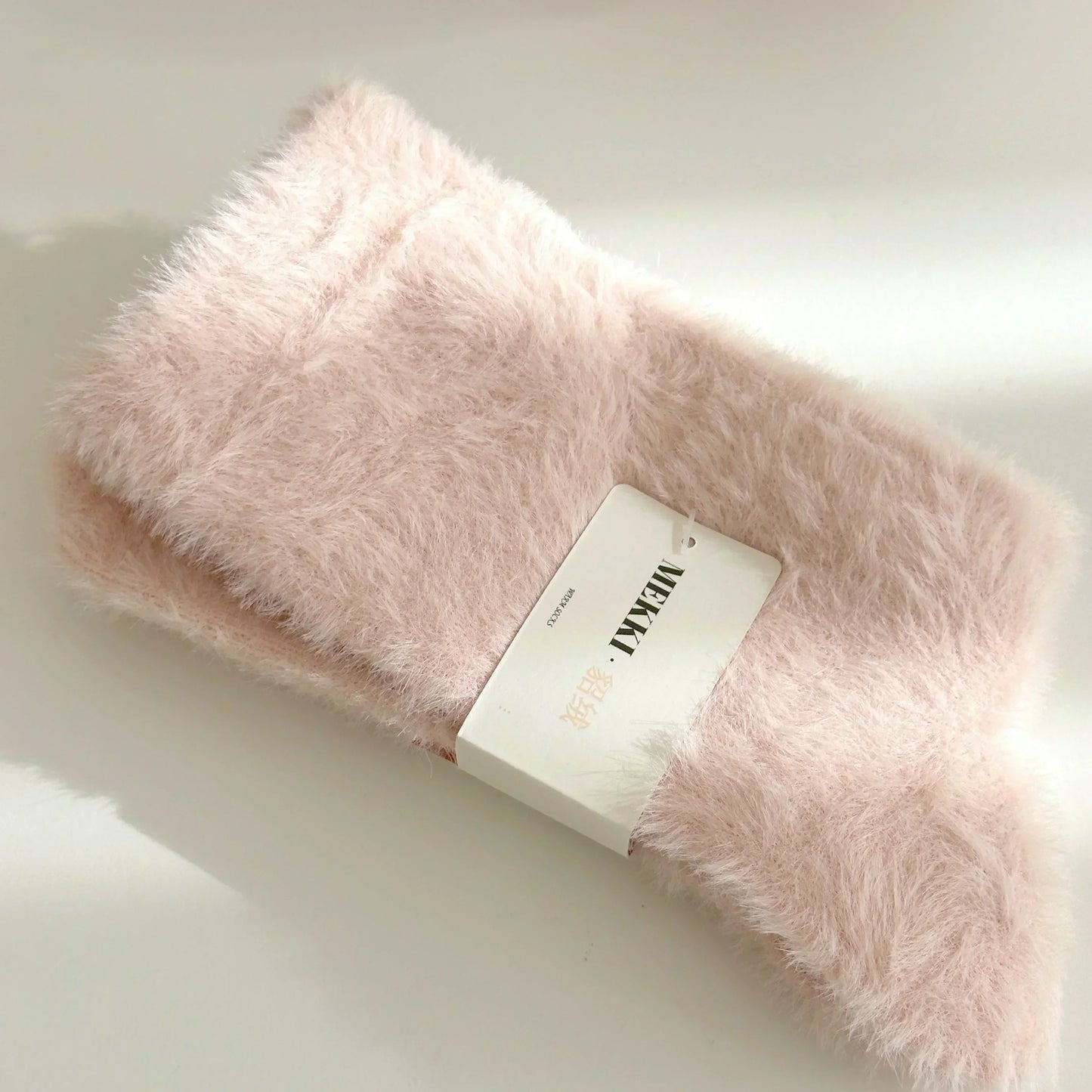 Mink velvet socks