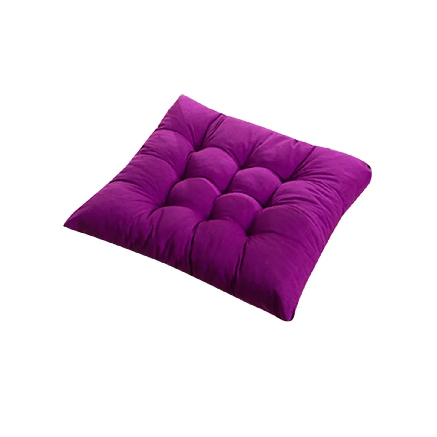 Non-slip square seat cushion