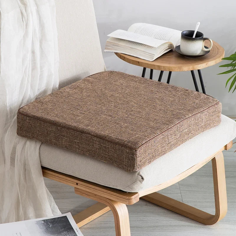 Coussin de sol carré style tatami – Confort, simplicité et esprit zen