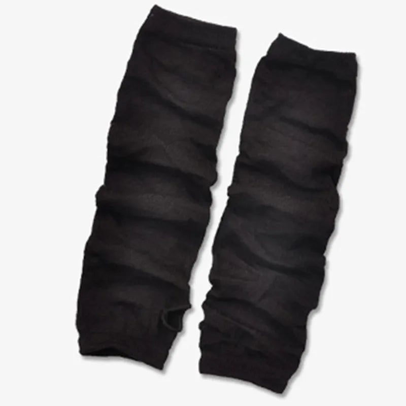 Long mittens in fine wool