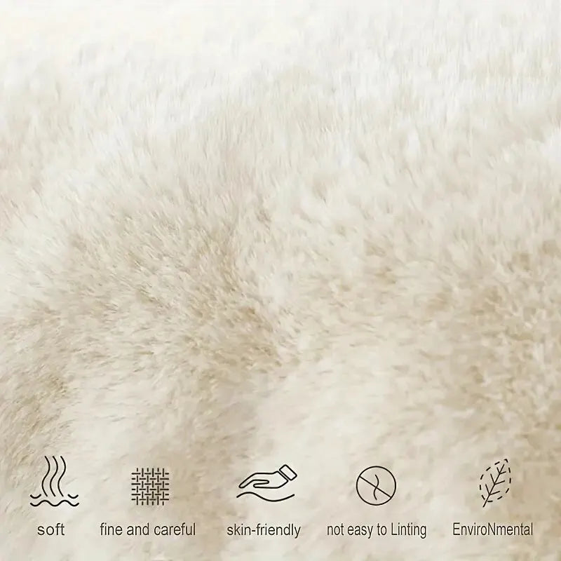 Ultra soft faux fur cushion cover