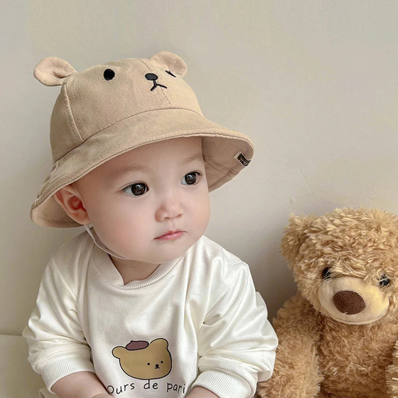 Chapeau Bob pour Bébé en Coton avec Oreilles