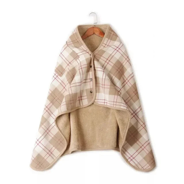 Cape - Warm and cozy blanket with buttons