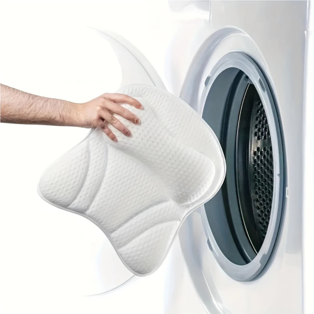 Ergonomic bath pillow