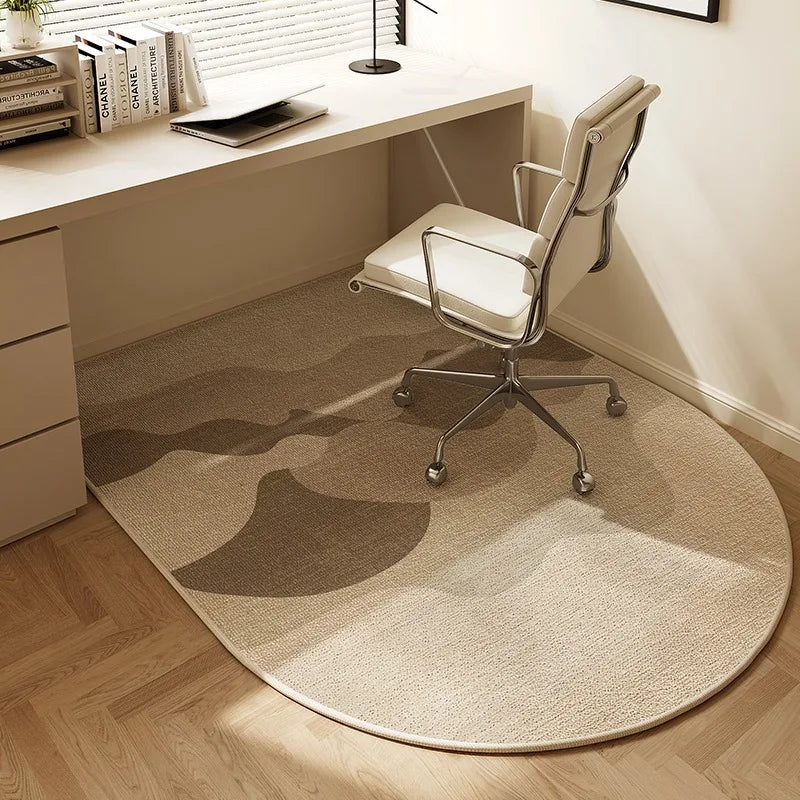 Tapis Demi Rond Antidérapant Pour Chaise De Bureau Ou Coiffeuse