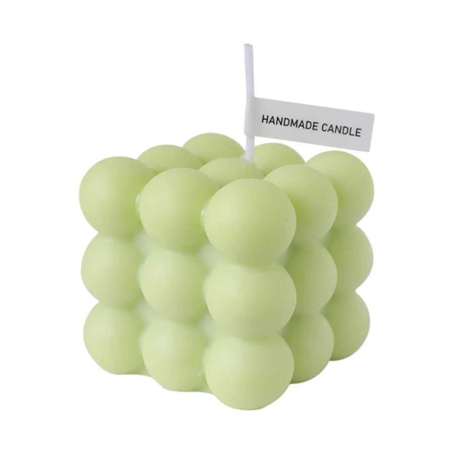 Bougie Aromatique Cube Magique en Cire de Soja