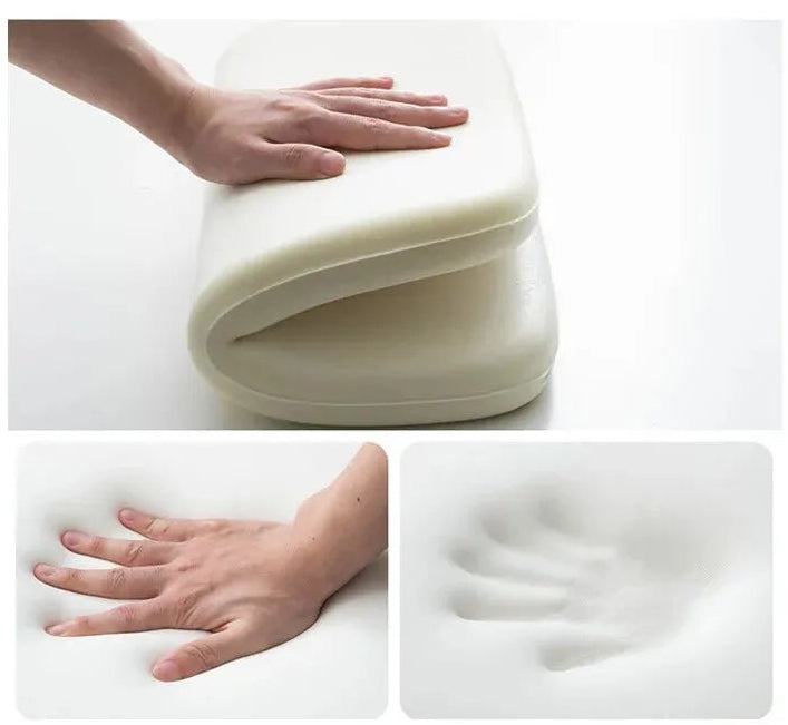 Ergonomic cushion with memory foam