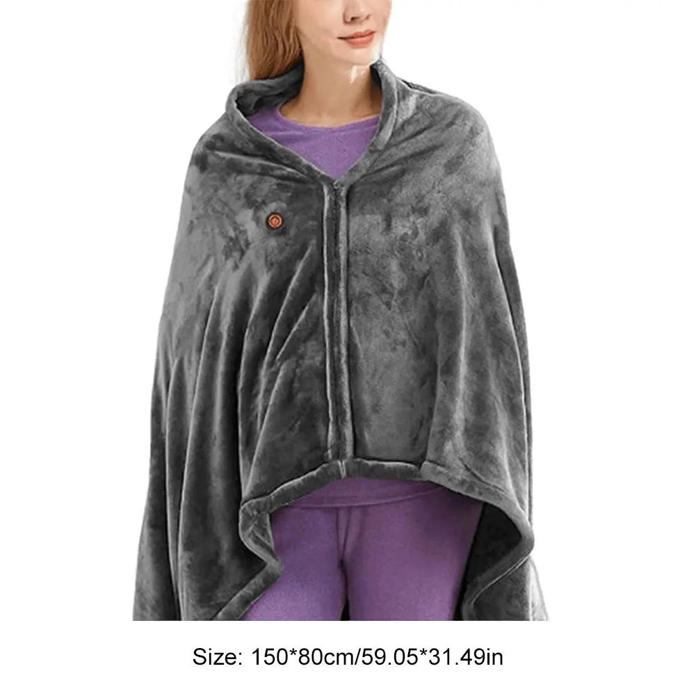 Coral Fleece USB Heating Blanket