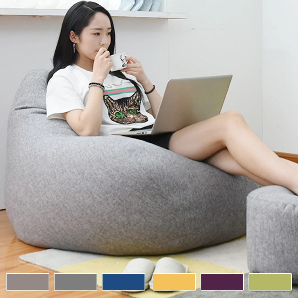 Giant beanbag cover without filling