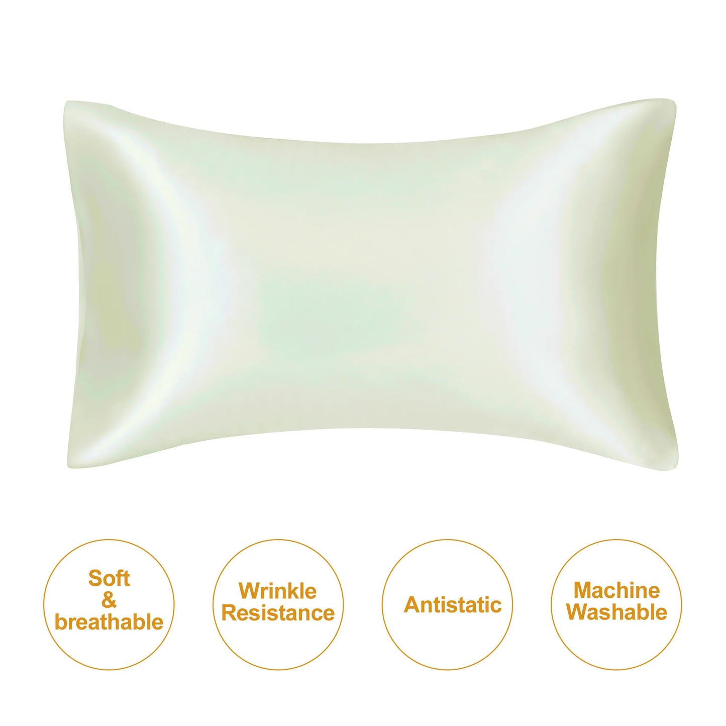 Soft and silky satin pillowcase