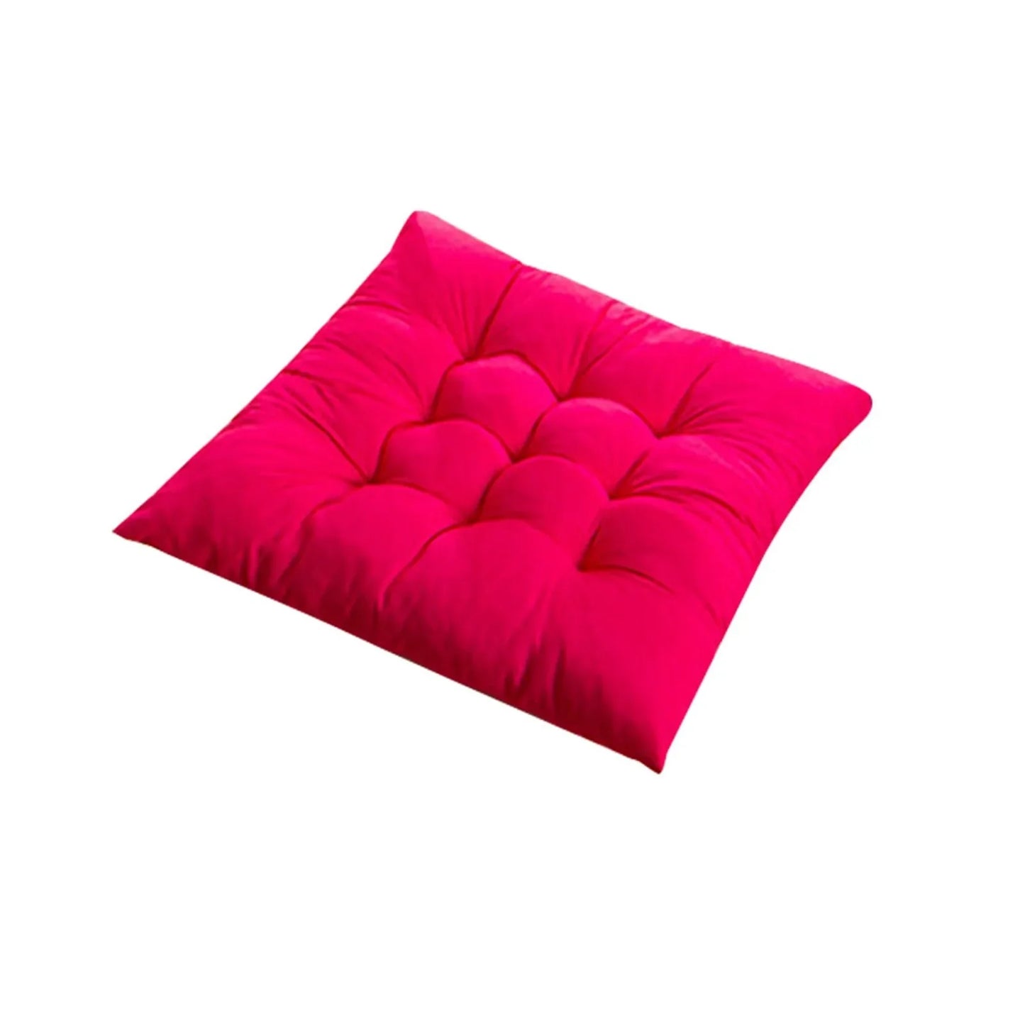 Non-slip square seat cushion