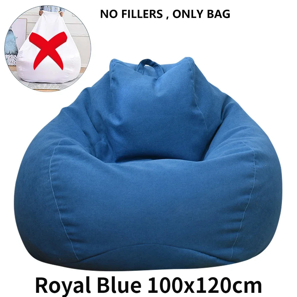 Giant beanbag cover without filling