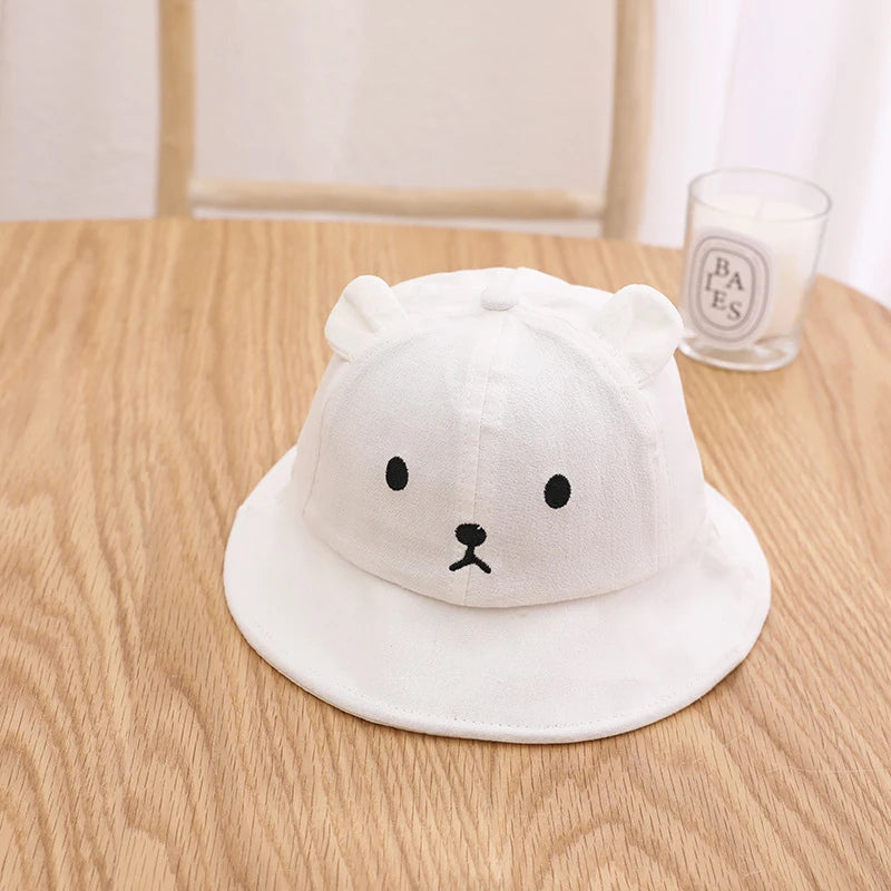 Chapeau Bob pour Bébé en Coton avec Oreilles