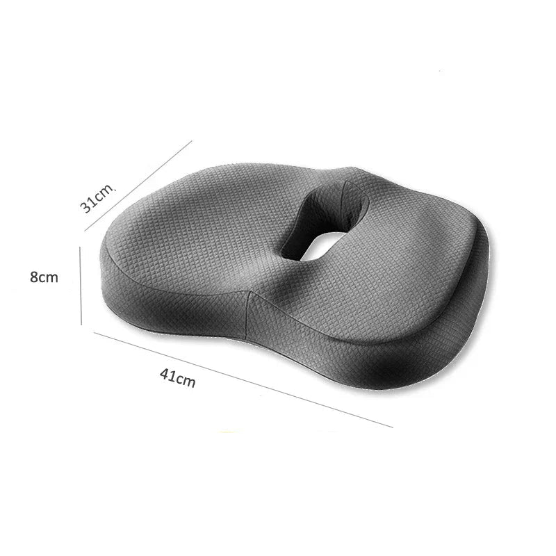 Confort ergonomique pour le dos et les hanches avec ce duo coussin mémoire de forme