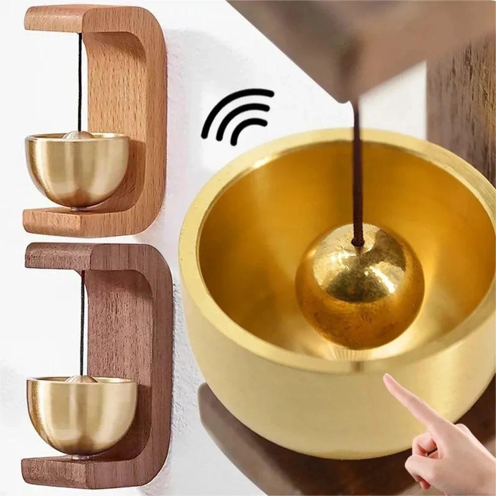 Wooden door chime